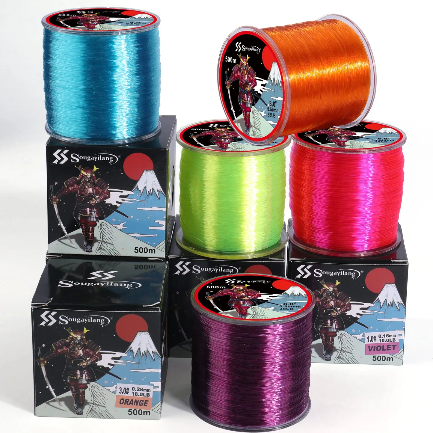 Monofilament japonais enrobé fluorocarbone 500 m