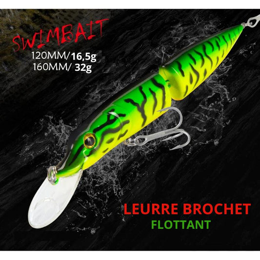 Leurre brochet flottant