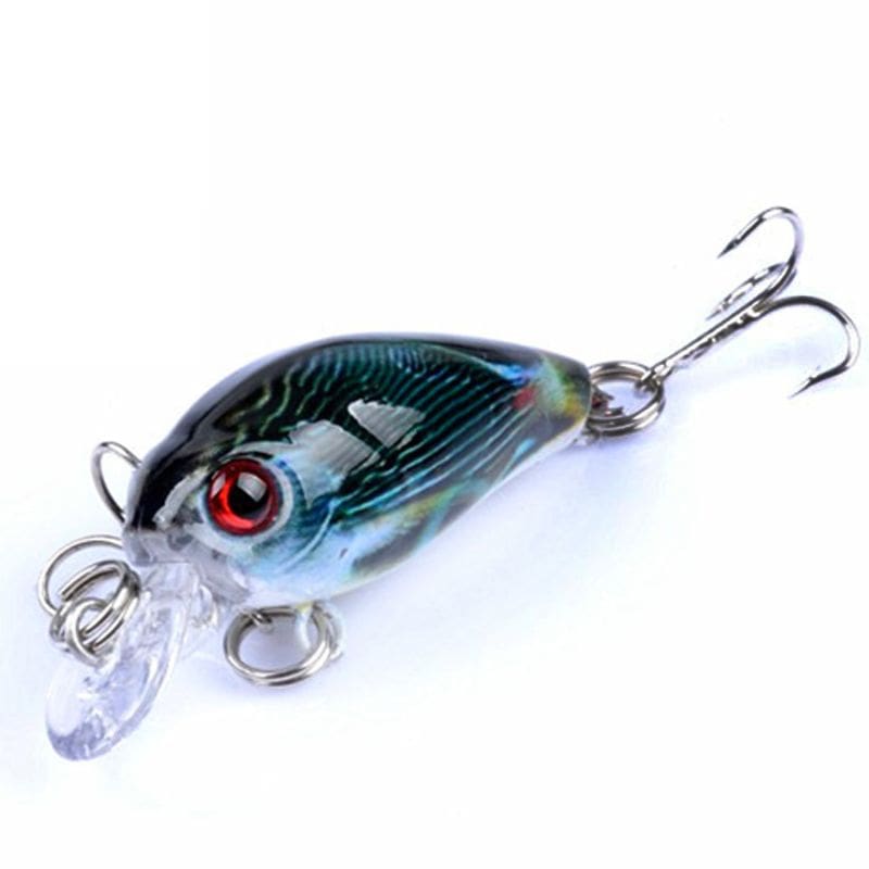 -Lot 6 Crankbaits Multicolores 4,5cm-4g