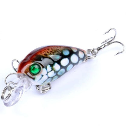 -Lot 6 Crankbaits Multicolores 4,5cm-4g