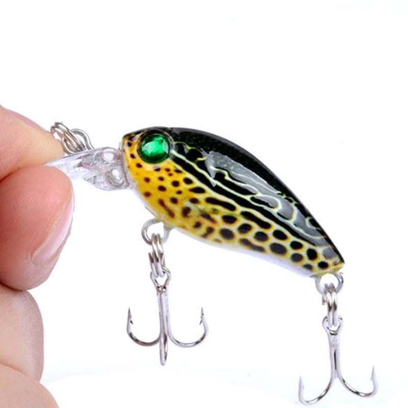 -Lot 6 Crankbaits Multicolores 4,5cm-4g