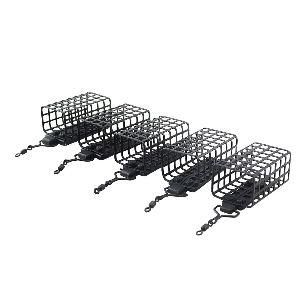 Cage Feeder   X10pcs ronde ou carré 20g, 30g, 40g, 50g, 60g